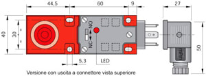 AECO SRL - ACOSIP000100 SIP40-C15 PNP NO+NC K