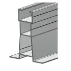 ALUSISTEMI - ALUAPRF.H100.L360 PROFILOLONGHERONEH100-L=3600MM