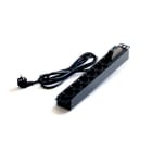 ATP SRL - APS408-002-31 CANALA 1U 6 PRESE CON MAGNET. RAL9005