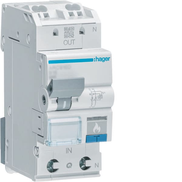 HAGER - HAGARC913D AFDD mit LS 1P+N 6kA B-13A 2M