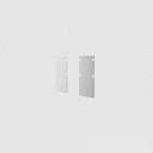 ARTEMIDE ITALIA SRL - ARMAQ15301 TESTATA CHIUSURA A24 INCASSO ( 2 PCS )