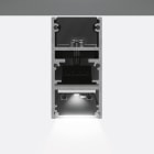 ARTEMIDE ITALIA SRL - ARMAQ31004 A.24 PLAF. MODULO DIFF. 3000K 1176MM BLK