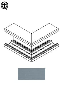 ARNOCANALI SPA - ARNBA1058A ANGOLO ESTERNO BU65105 ALLUMINIO