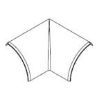 ARNOCANALI SPA - ARNEDKI50.3 ANGOLO INTERNO X EDK4050 BIANCO