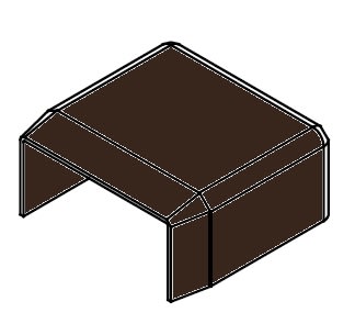 ARNOCANALI SPA - ARNKE1830.5 TERMINALE 30X18 MARRONE