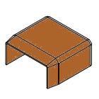 ARNOCANALI SPA - ARNKE1022.52 TERMINALE 21X10 LEGNO SCURO