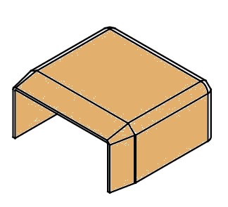 ARNOCANALI SPA - ARNKE1830.53 TERMINALE 30X18 LEGNO CHIARO