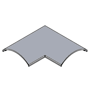 ARNOCANALI SPA - ARNKPW1873A CURVA PIANA X KP1873 ALLUMINIO