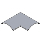 ARNOCANALI SPA - ARNKPW1252A CURVA PIANA X KP1252 ALLUMINIO
