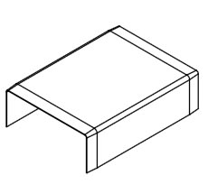 ARNOCANALI SPA - ARNKT6080R.3 DEVIAZ./RIDUZIONE T 80X60MM BIANCO