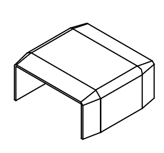 ARNOCANALI SPA - ARNKV1030.3 COPRIGIUNZIONE 30X10 BIANCO