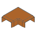 ARNOCANALI SPA - ARNKW1022.52 CURVA PIANA 21X10 LEGNO SCURO