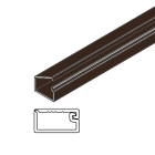 ARNOCANALI SPA - ARNLCD71.5 MINICANALE ADESIVO 13X7 MARRONE