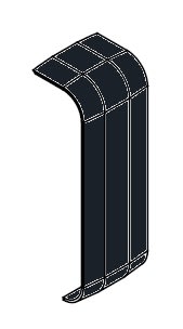 ARNOCANALI SPA - ARNTK100.2 COPRIGIUNZIONE B103/C103 NERO