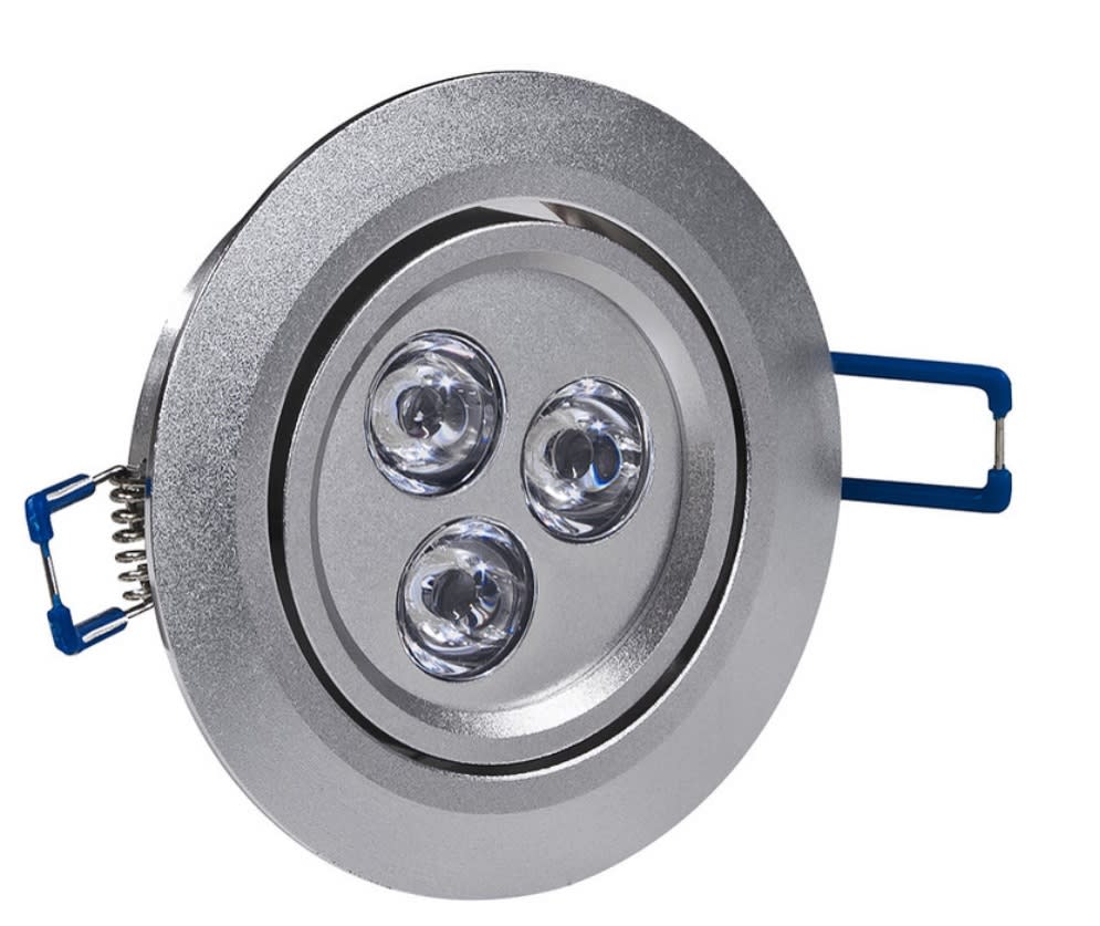 ARTELETA INTERNATION - ART50724 FARETTO DA INCASSO 3 LED BIANCHI
