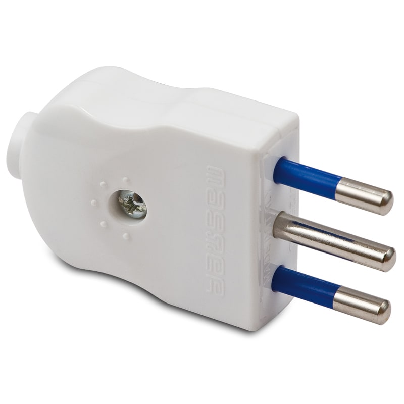 MASTER SRL - MSTAS05021 SPINA COMPACT S11 2 POLI+T 10A BIANCA