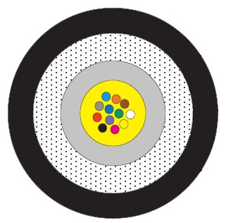 ACOME S.A - AS2B1049A CAVO 12FO CLT DIEL OM3 PE ESTERNO
