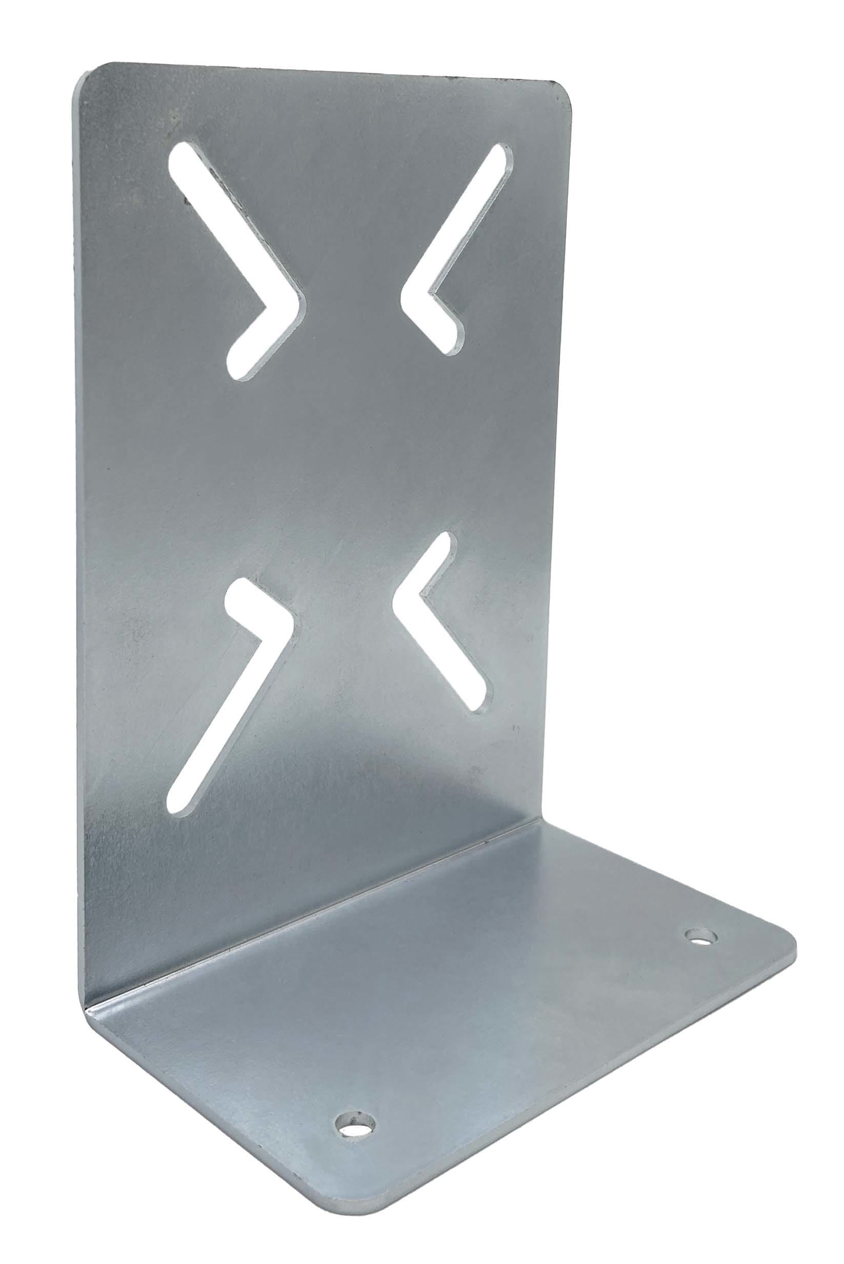 UNIERRE SRL UNIPERSO - URRAT0120FZ STAFFA ACCIAIO 220X160X3MM-ZINC.GALV-PER