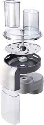 Kenwood - KENAWAT340001 GemA1/4seschnellschneider,7Scheiben,si-g