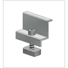 ALUSISTEMI - ALUATL004.8033 MORSETTO FINALE FISS. PANNELLI - CON VIT