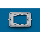 AERTECNICA SPA - ATNNA694 SUPPORTO ADATT.PLACCA VIMAR GRIGIO MET.