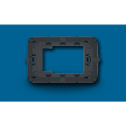 AERTECNICA SPA - ATNNA695 SUPPORTO ADATT. PLACCA VIMAR GRIGIO SCUR