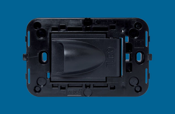 AERTECNICA SPA - ATNPA255 PRESA NEW AIR, VIMAR ARKE, GRIGIO SCURO