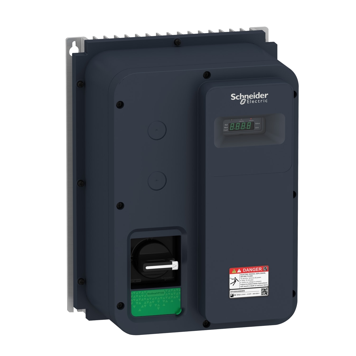 SCHNEIDER ELECTRIC - SNRATV320U15N4WS ATV320 IP65 1,5KW 500V TRI CON SEZ