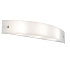 ROSSINI - RSSAUS006B APPLIQUE IN VETRO BIANCO SATINATO LED 26