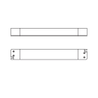 L&L LUCE E LIGHT - L&LAV00002406020 LCV 60W 24V IP20 180X52X30MM