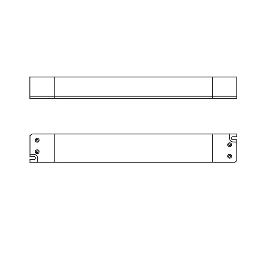 L&L LUCE E LIGHT - L&LAV00002418020 LCV 180W 24V IP20 345X50X35MM
