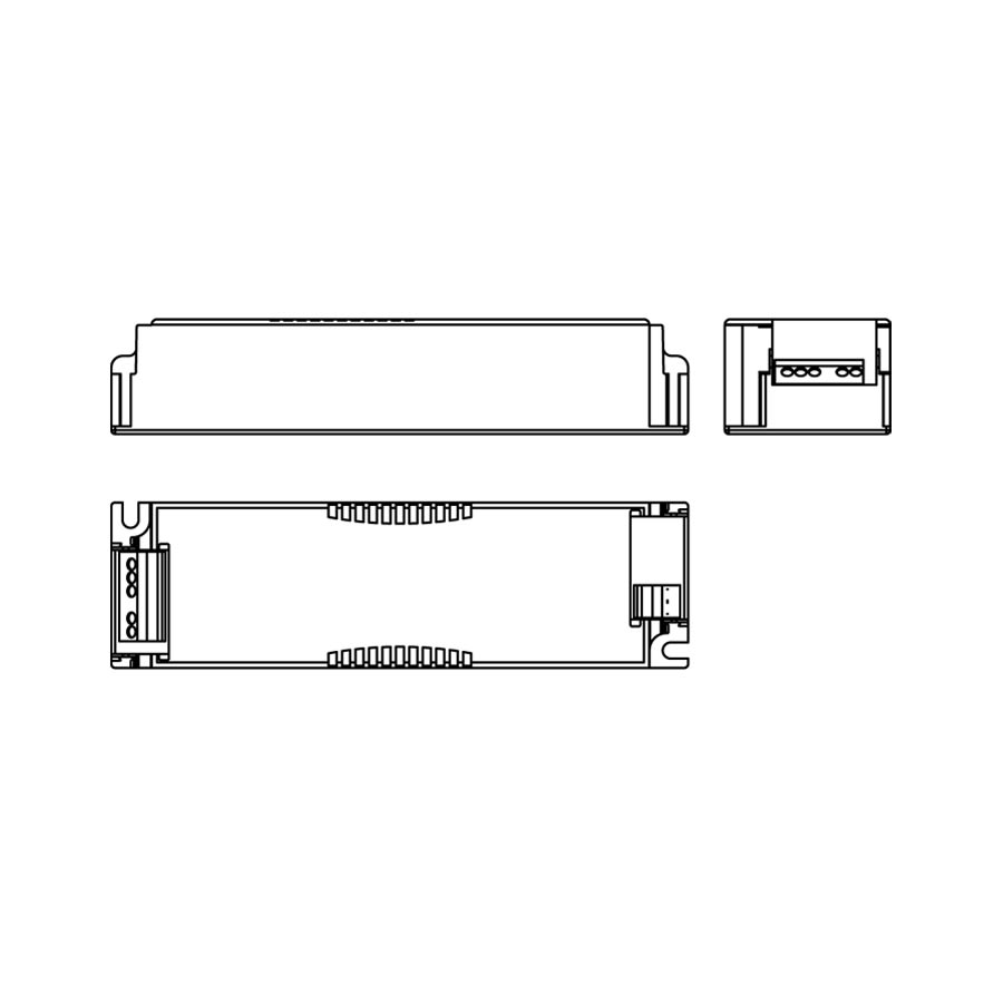 L&L LUCE E LIGHT - L&LAV0D002403520 DALI/PUSH 35W 24V 220VIN 195X43X30MM