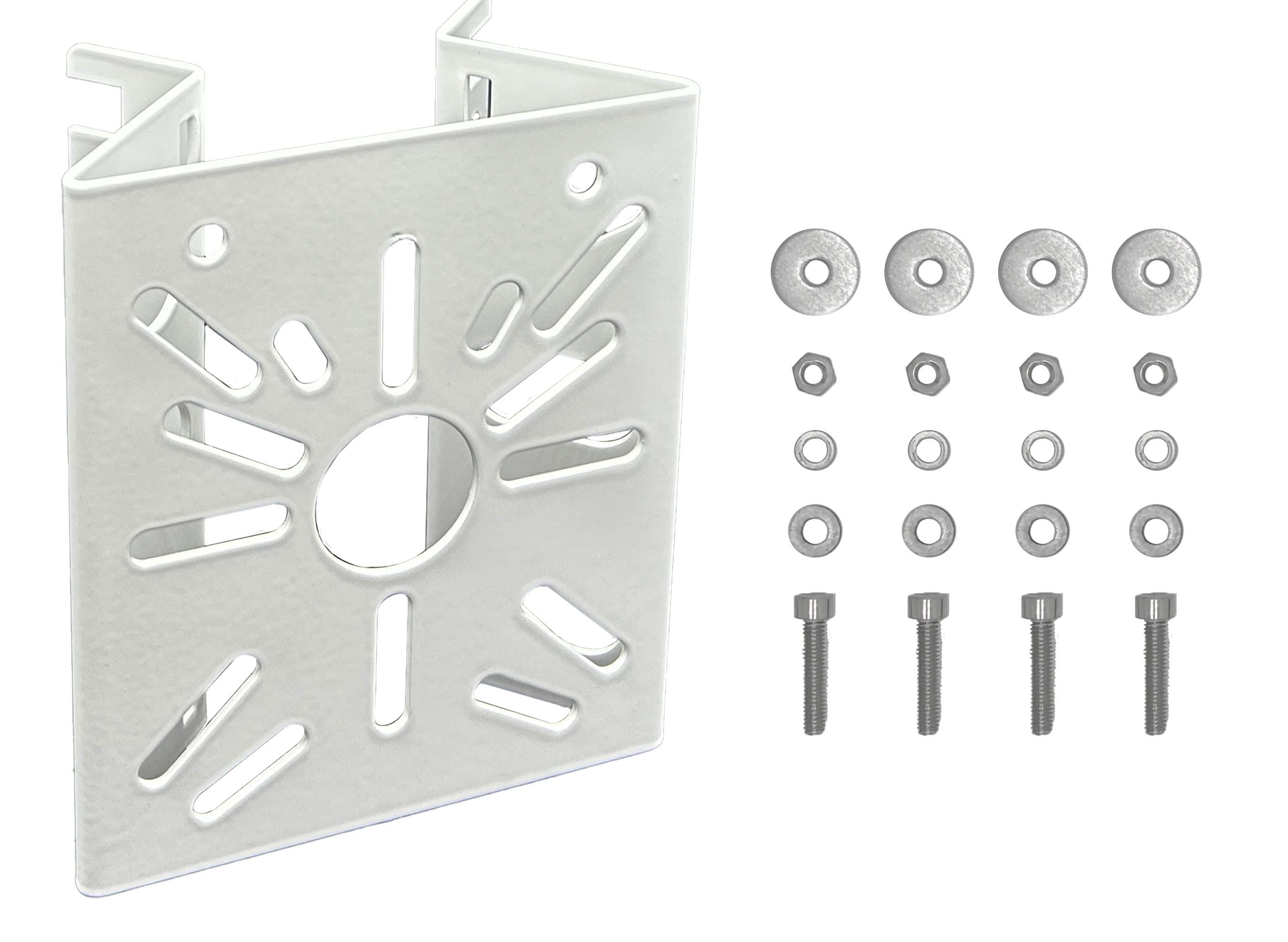 UNIERRE SRL UNIPERSO - URRAV2955FB STAFFA ANGOLO 90-ACCIAIO-120X140X2MM-BIA