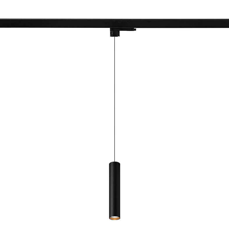 ROSSINI - RSSAXI306N SOSPENSIONE BINARIO TRIFASE NERA LED 12W