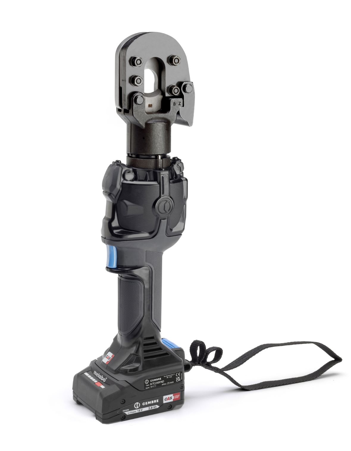 CEMBRE SPA - CEMB-TC250YND UTE.BILINEAR TRANCIAFUNI BATTERIA ØMAX=25MM