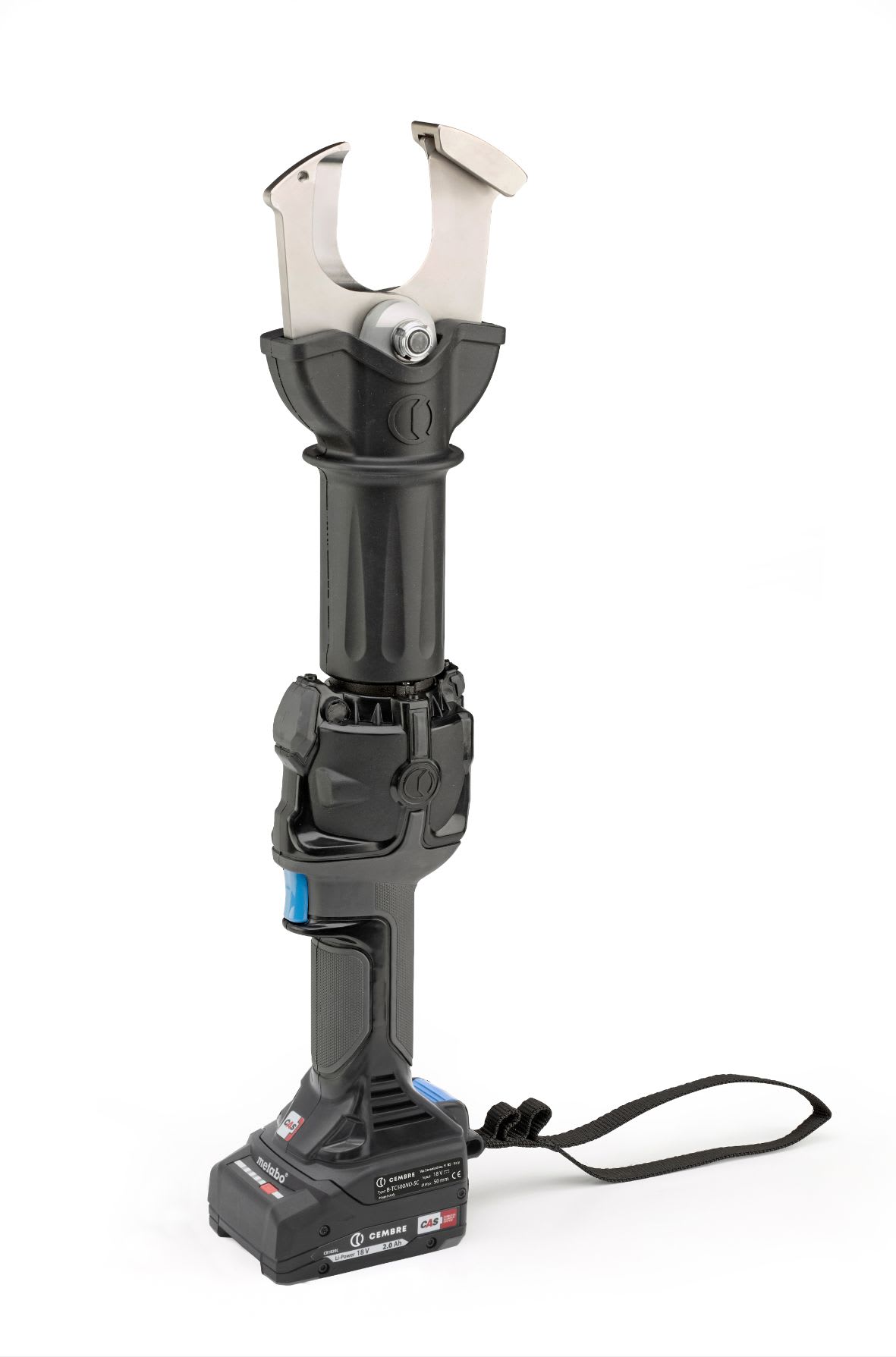 CEMBRE SPA - CEMB-TC500ND-SC UTENSILE OLEODINAMICO A BATTERIA TRANCIAFUNI, BI-LINEAR, CAVI TELEFONICI CON ARMATURA IN ACCIAIO DOLCE Ø MAX 52,5MM