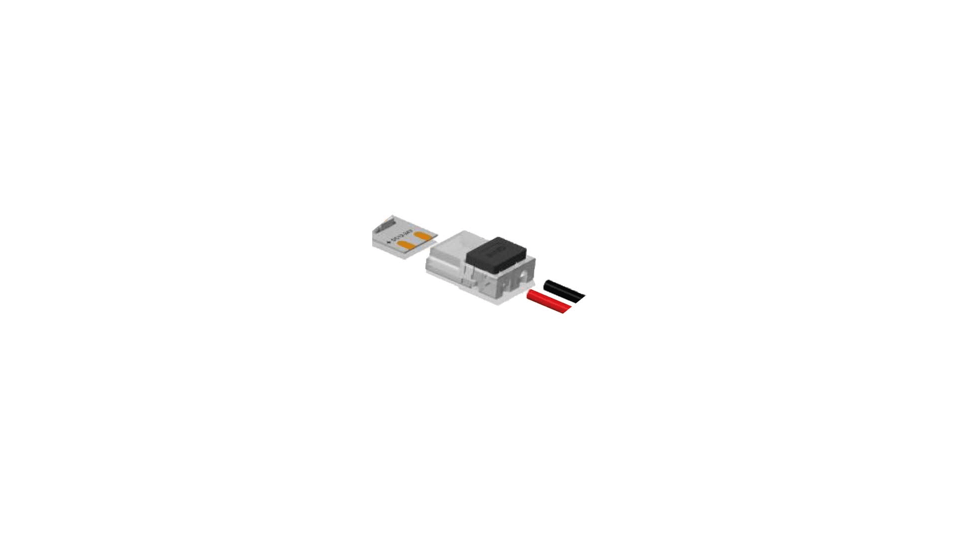 BRILUX SRL - BR1B02-BCN8P2 CONNETTORE STRIP-WIRE PER 8MM (CONTENUTO