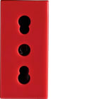 BOCCHIOTTI SPA - IBOB02809 PRS BIV.2P+T 16A R PRESA BIVALENTE