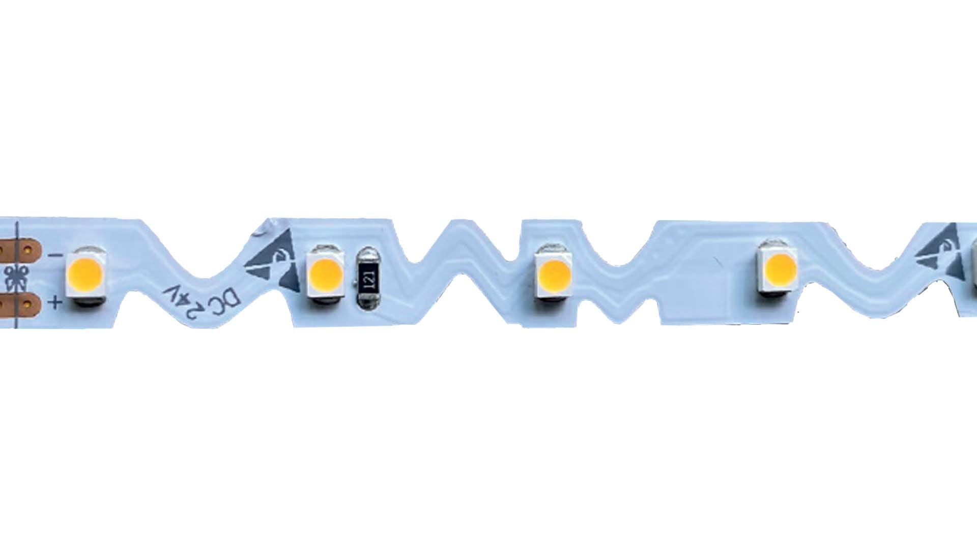 BRILUX SRL - BR1B17-RS73024 FLEX LED ROUND IP20 7,2W/M 60LED/M 3000K