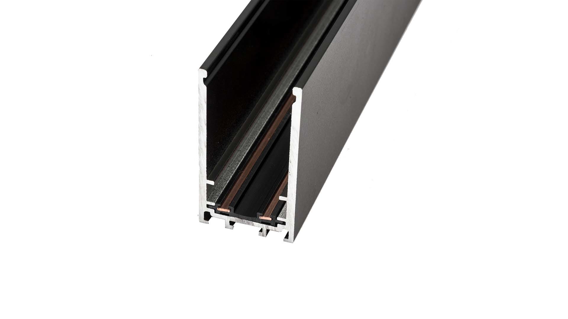 BRILUX SRL - BR1B500-TS0205 Track sporgente 2m nero