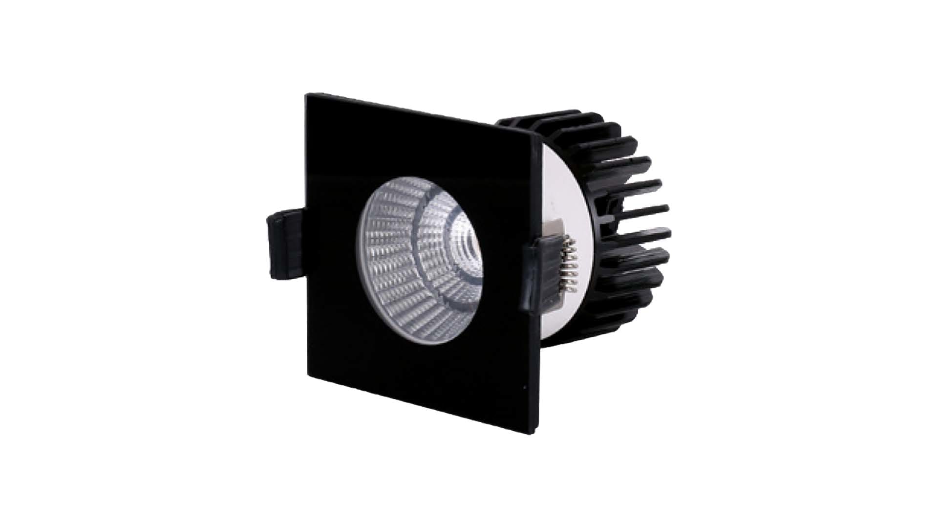 BRILUX SRL - BR1B501-Q16505 ANELLO FISSO QUADRATO 65X65MM NERO