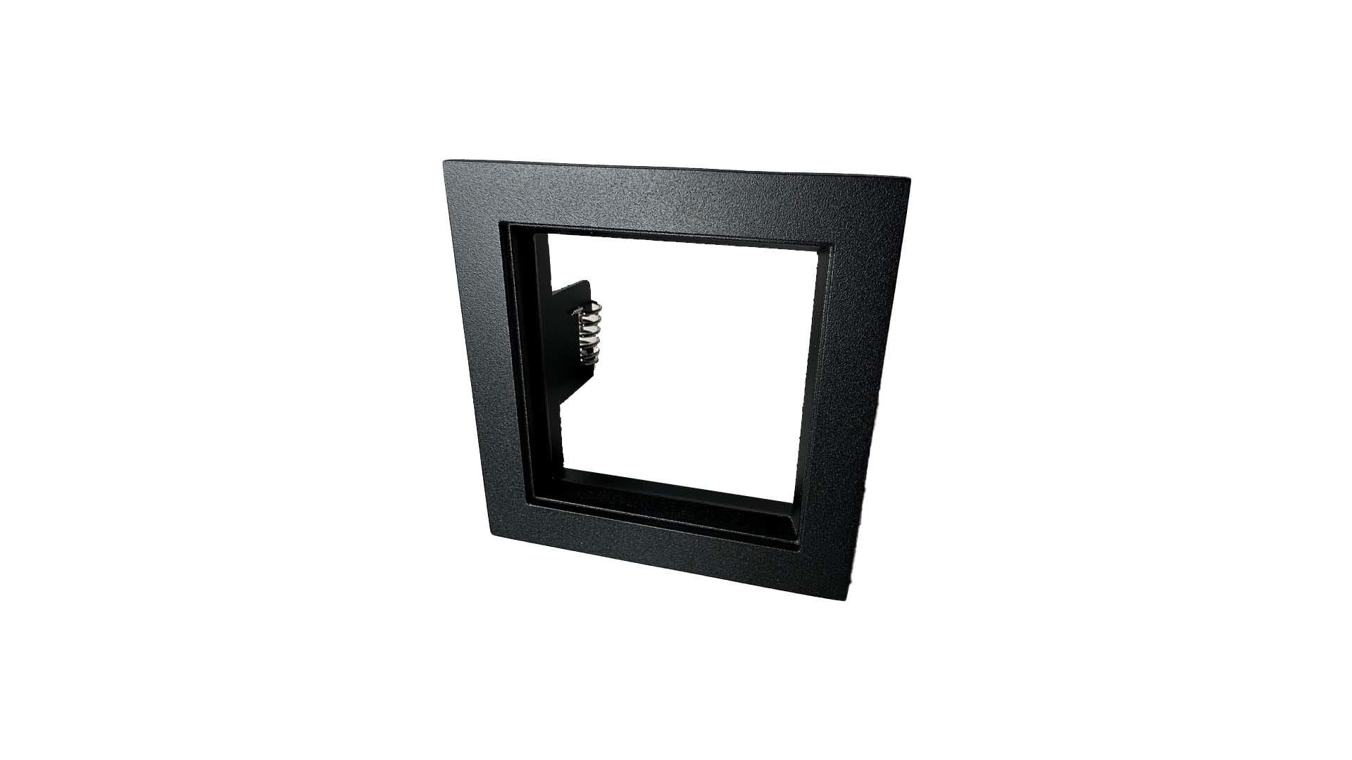 BRILUX GMBH SRL - BRIB501-Q18005 ANELLO FISSO QUADRATO 80X80MM NERO