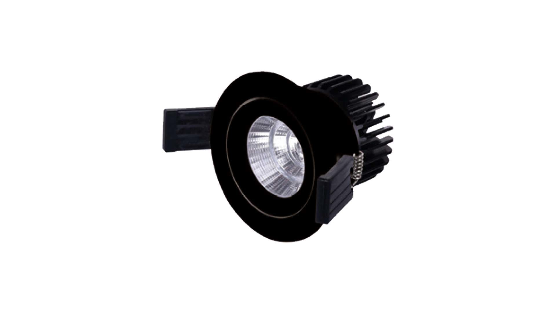 BRILUX SRL - BR1B502-R17805 ANELLO ORIENTABILE ROTONDO 78MM NERO