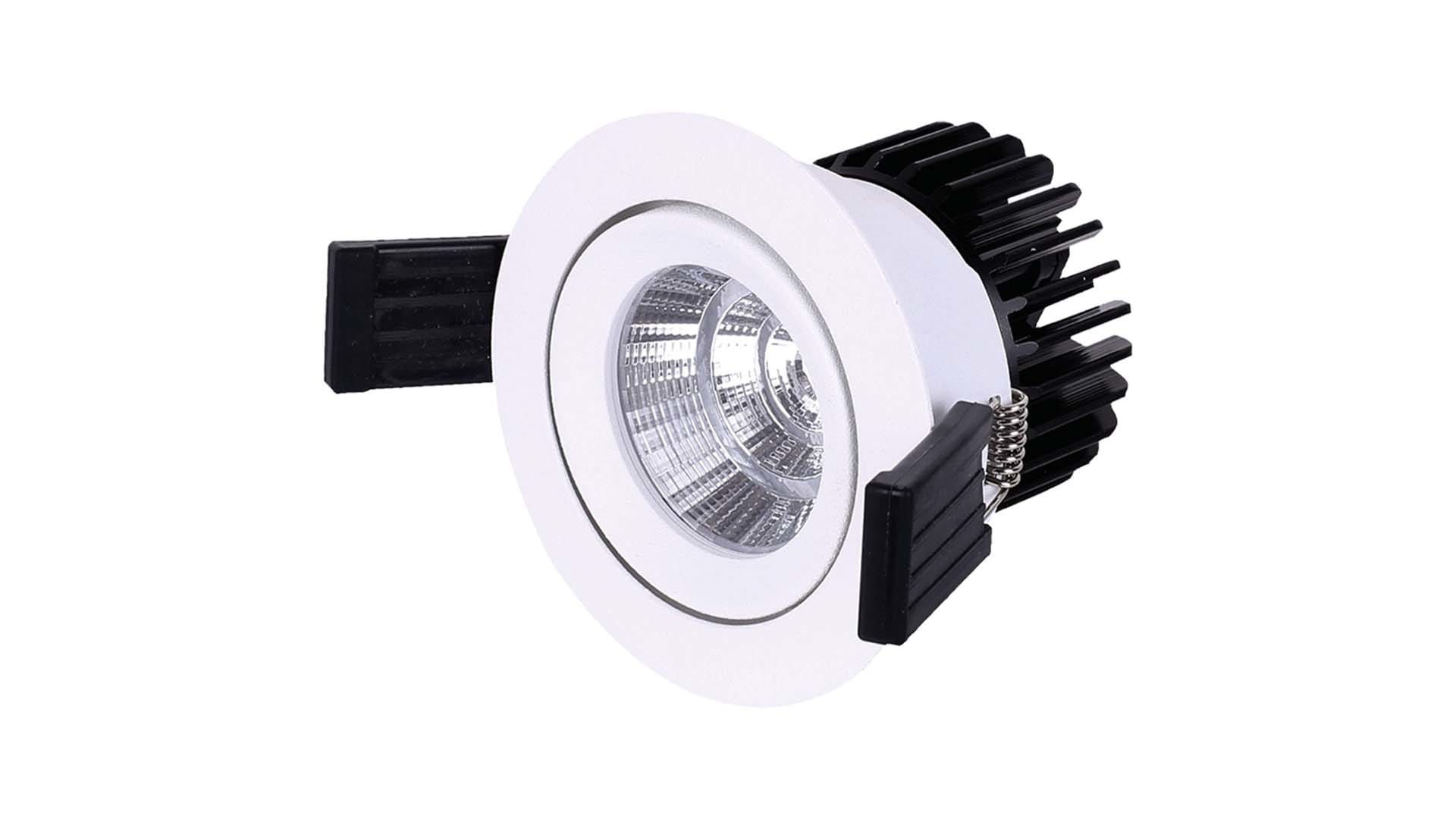 BRILUX GMBH SRL - BRIB502-R17903 ANELLO ORIENTABILE ROTONDO 90MM BIANCO F