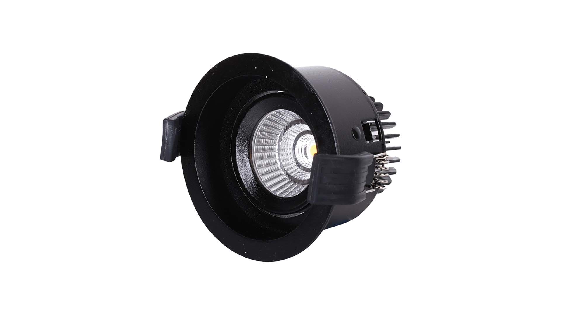 BRILUX GMBH SRL - BRIB502-R19005 ANELLO ORIENTABILE ROTONDO 90MM NERO