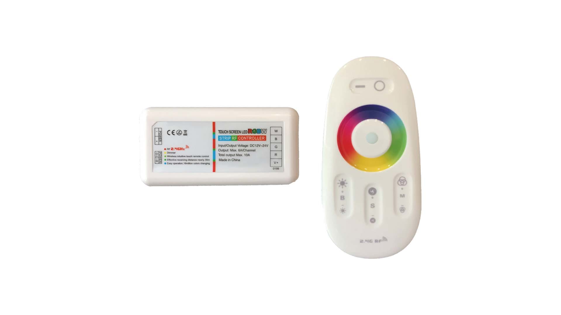 BRILUX GMBH SRL - BRIB60-HL004/FB RGB CONTROLLER CON TELECOMANDO 12-24VDC