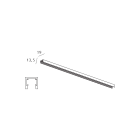 BRILUX GMBH SRL - BRIB600-TMC2505 MINI TRACK COPERTURA 2,5M NERO