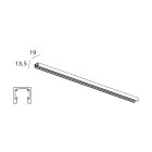 BRILUX SRL - BR1B600-TMS0205 MINI TRACK SPORGENTE 42V MAGNET 2,5M NER