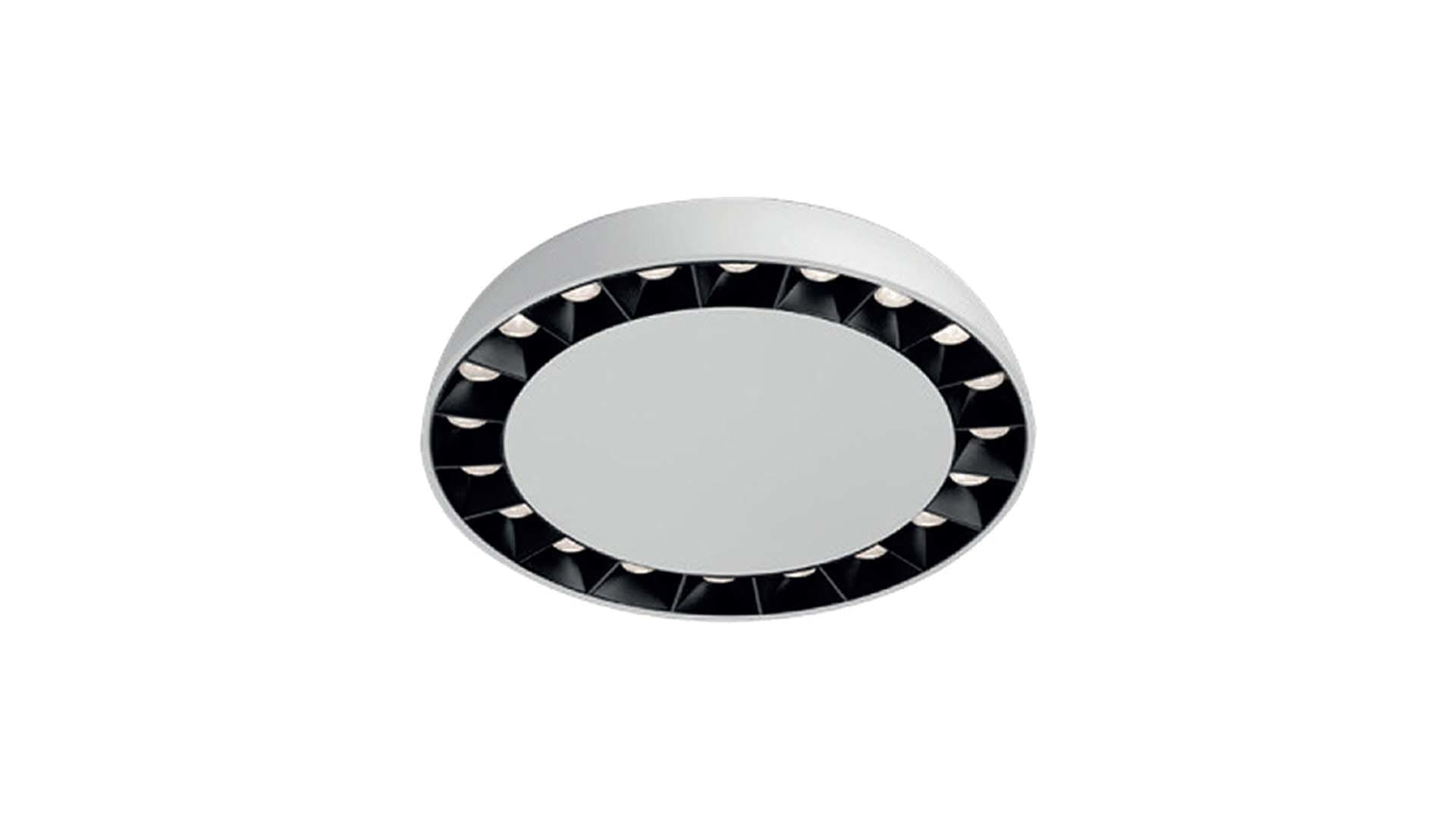 BRILUX GMBH SRL - BRIB84-RS303603 FARETTO LED DA MURO PIATTO ROTONDO 15W,