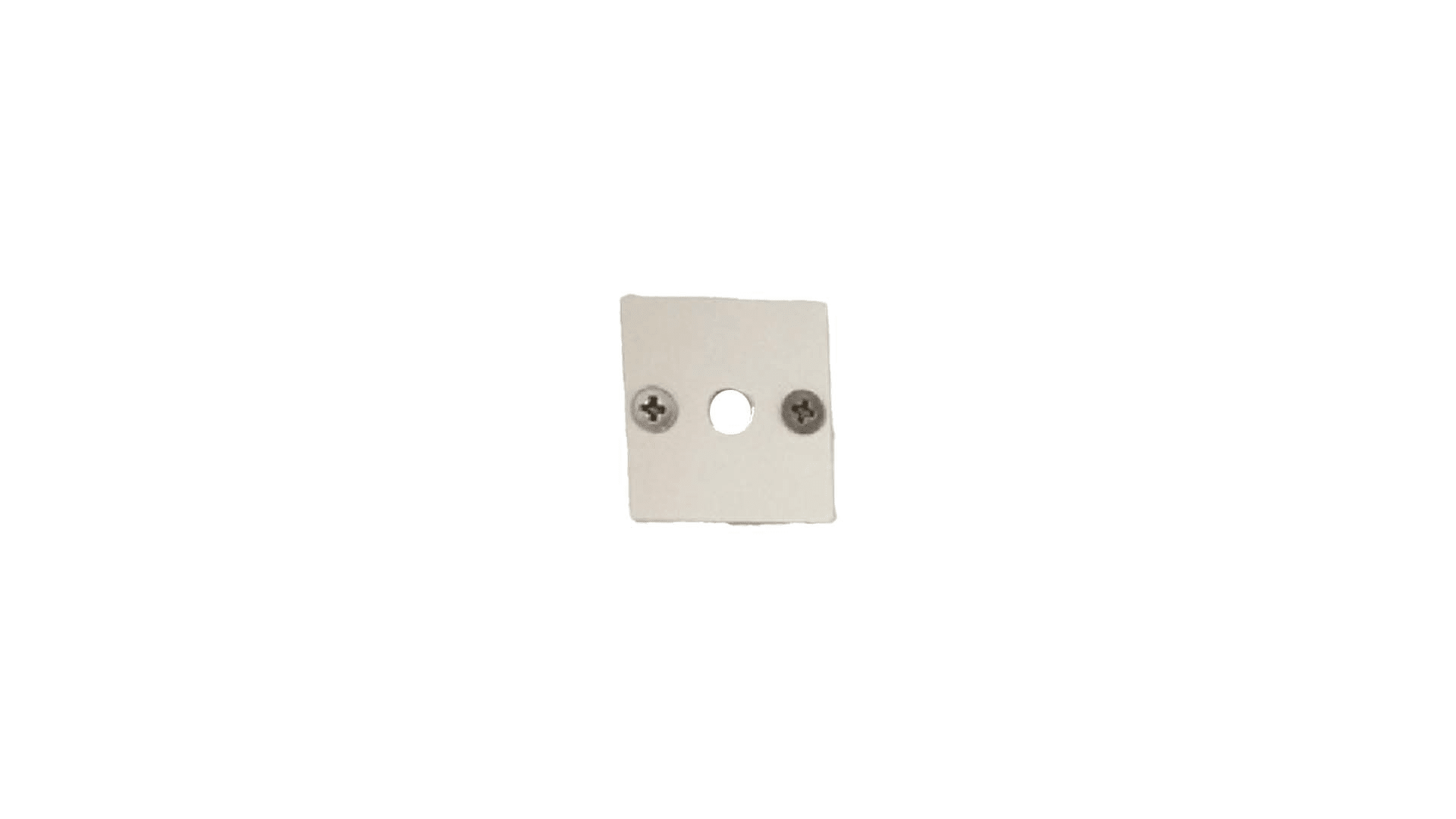 BRILUX SRL - BR1B920045H103 TAPPO H1 CON FORO, BIANCO